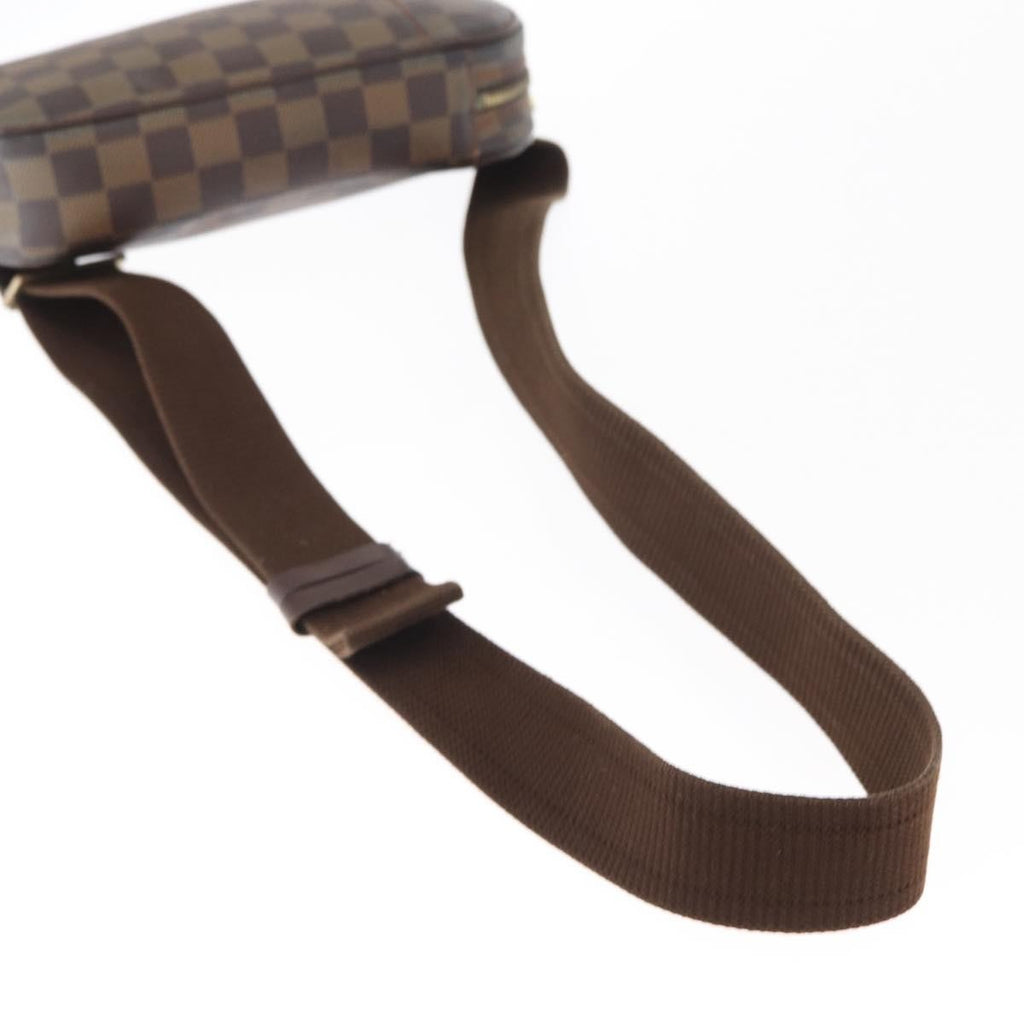 Louis Vuitton Pochette Gange Damier Brown Canvas Clutche & Pouche Bag