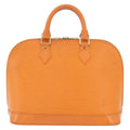 Louis Vuitton Vintage Alma Handbag Epi Leather Orange Leather Handbag