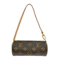 Louis Vuitton Papillon Pochette Monogram Canvas Brown Canvas Clutche & Pouche Bag
