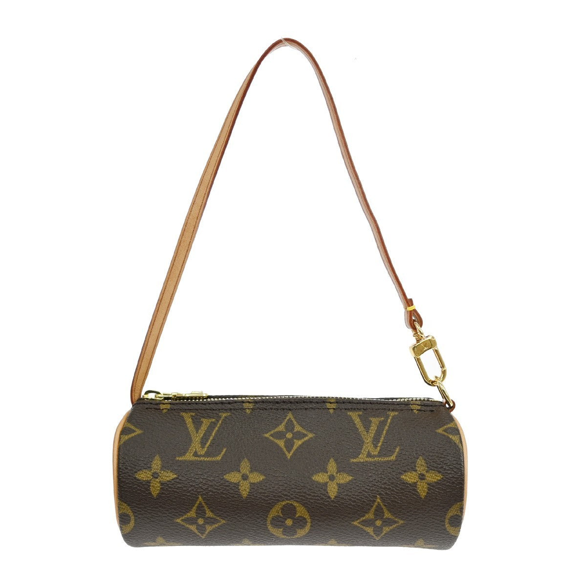 Louis Vuitton Papillon Pochette Monogram Canvas Brown Canvas Clutche & Pouche Bag