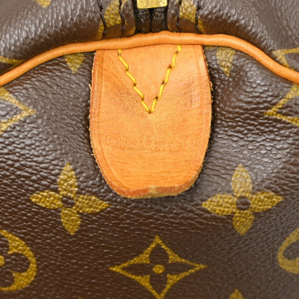 Louis Vuitton Keepall Bag Monogram Canvas Brown Canvas Travel Bag