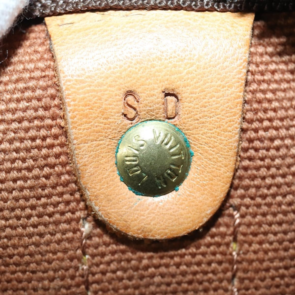 Louis Vuitton Keepall Bag Monogram Canvas Brown Canvas Travel Bag