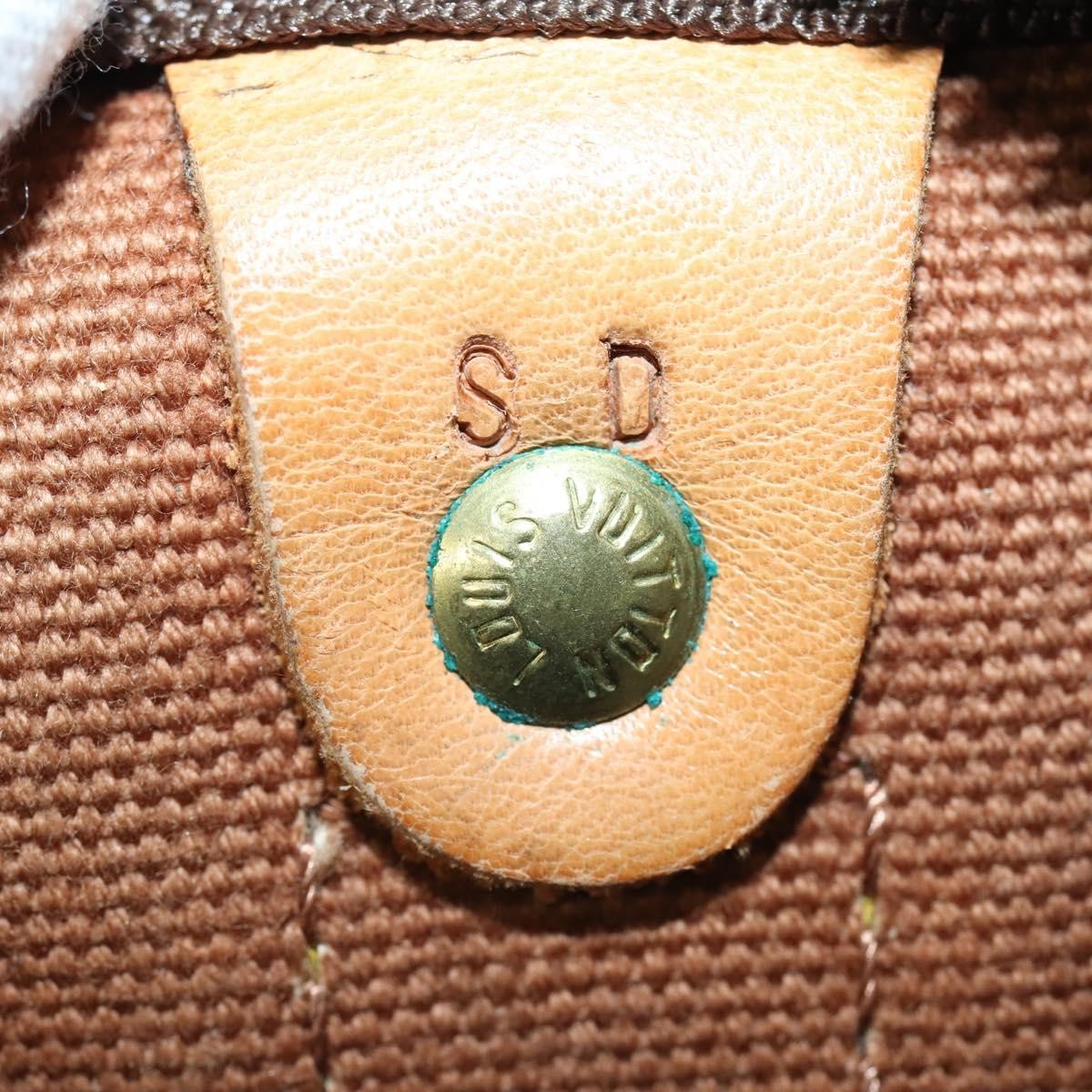 Louis Vuitton Keepall Bag Monogram Canvas Brown Canvas Travel Bag