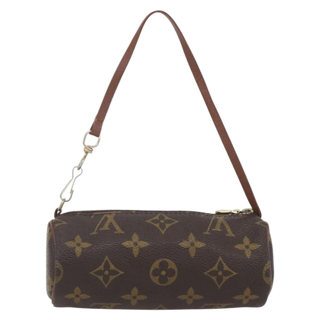 Louis Vuitton Papillon Pochette Monogram Canvas Brown Canvas Clutche & Pouche Bag