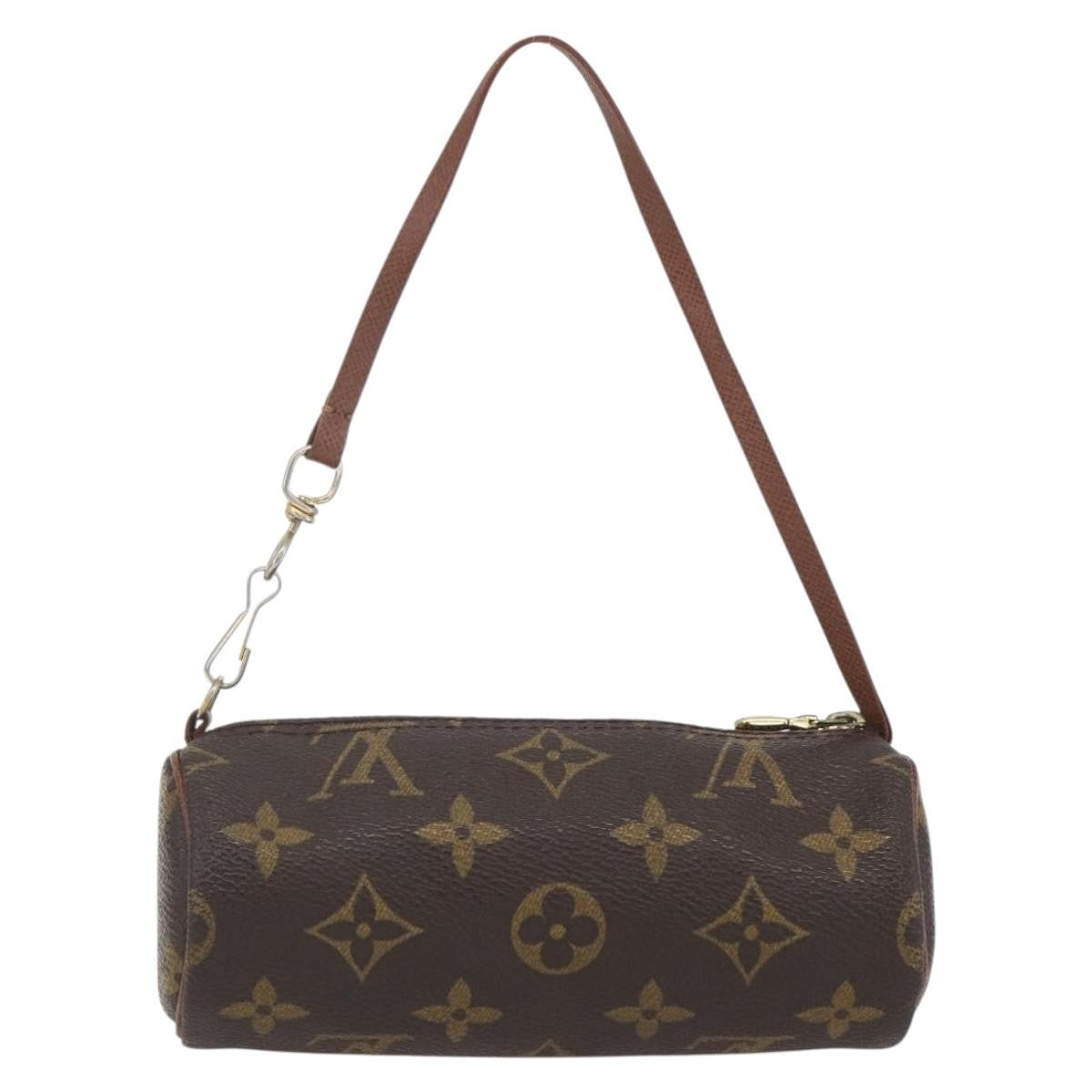 Louis Vuitton Papillon Pochette Monogram Canvas Brown Canvas Clutche & Pouche Bag
