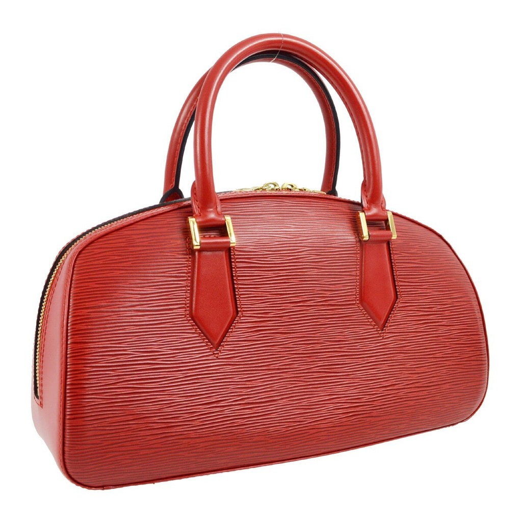 Louis Vuitton Jasmin Bag Epi Leather Red Leather Handbag