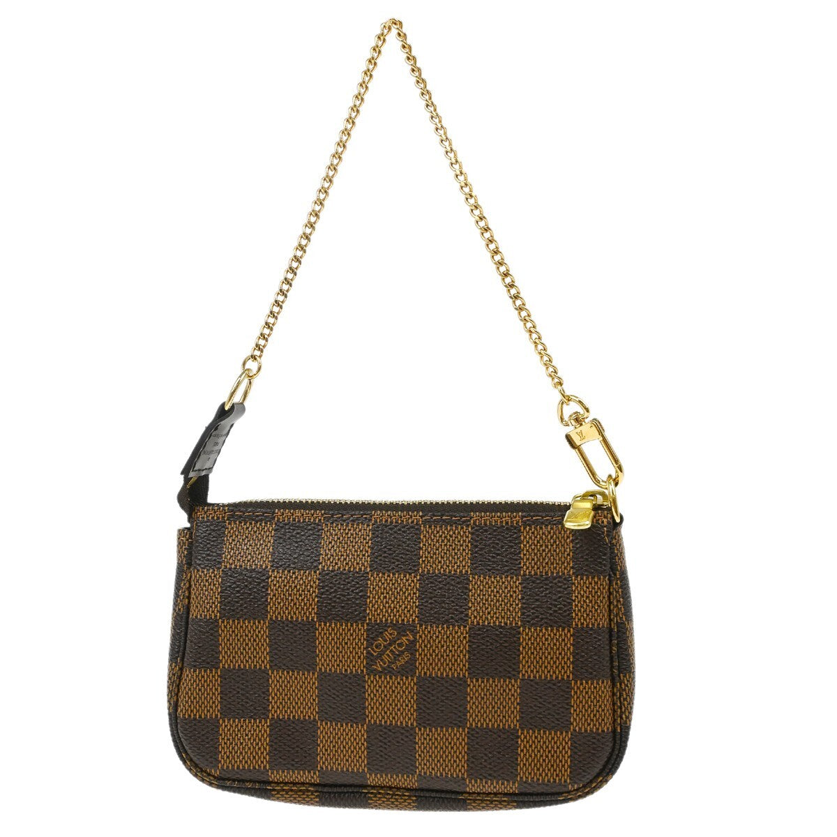 Louis Vuitton Pochette Accessoires Limited Edition Damier Brown Canvas Clutche & Pouche Bag