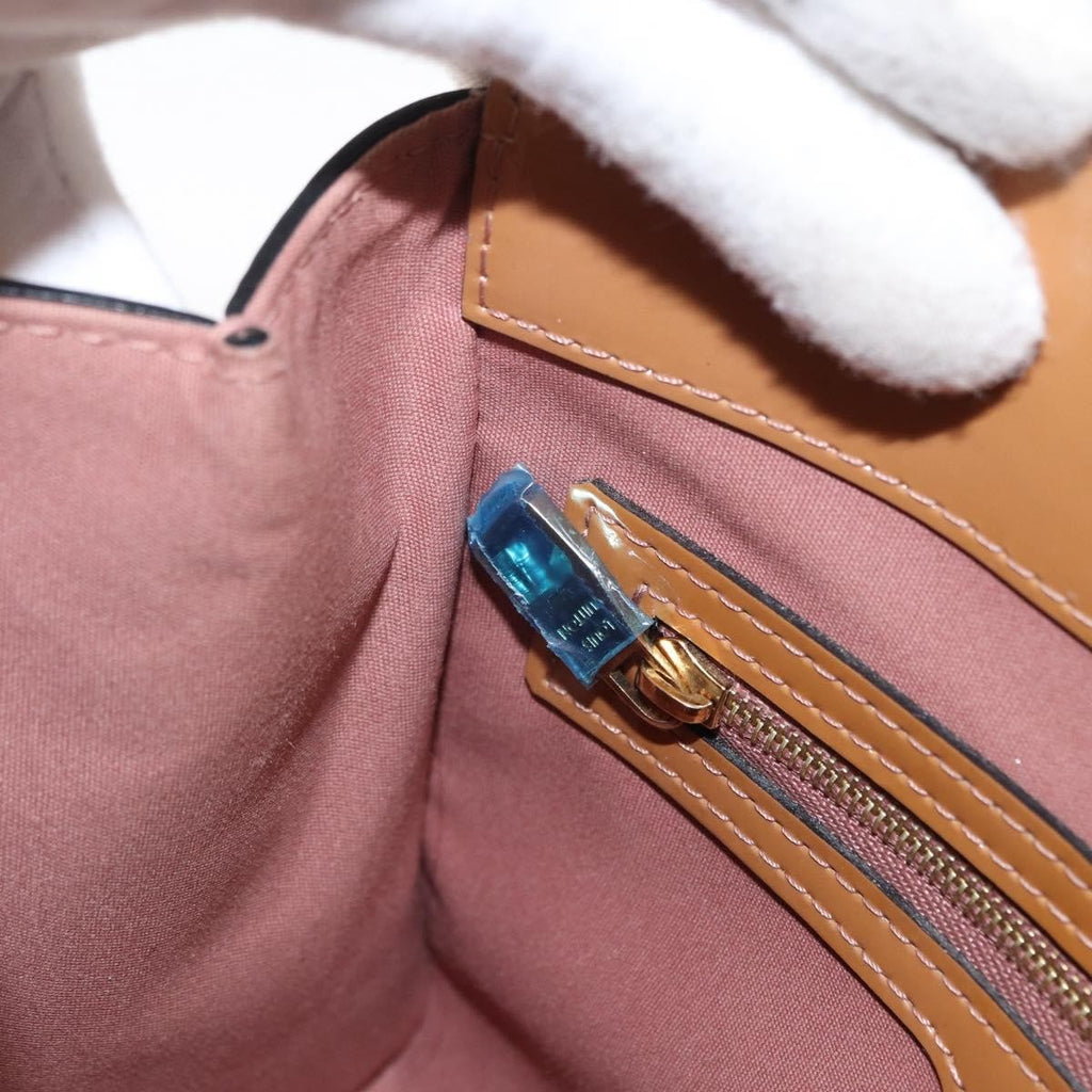 Louis Vuitton Catalina Handbag Monogram Vernis Pink Patent_Leather Handbag