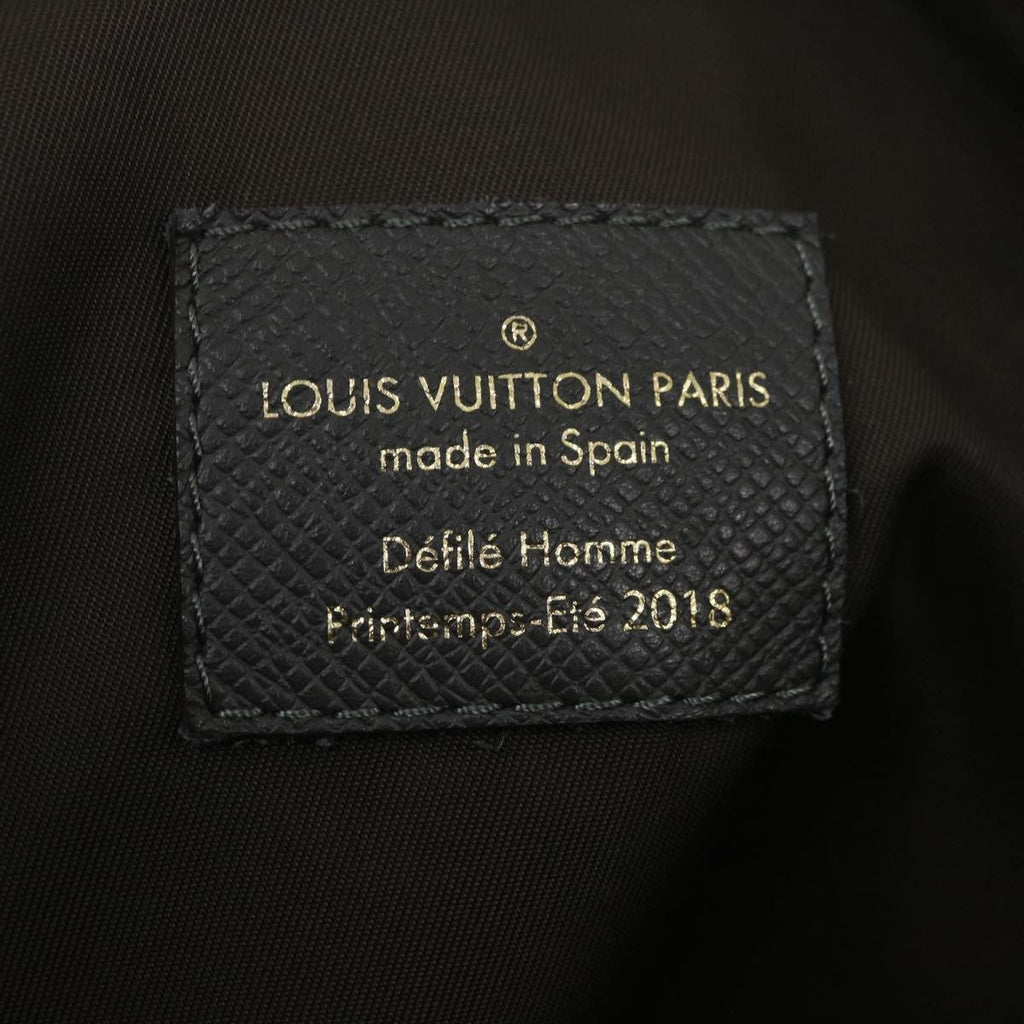 Louis Vuitton Cabas Light Drawstring Bag Monogram Split Canvas Brown Canvas Tote Bag