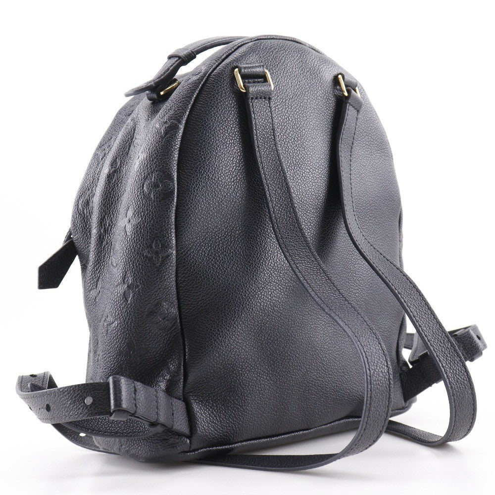 Louis Vuitton Sorbonne Backpack Monogram Empreinte Leather Black Leather Backpack Bag