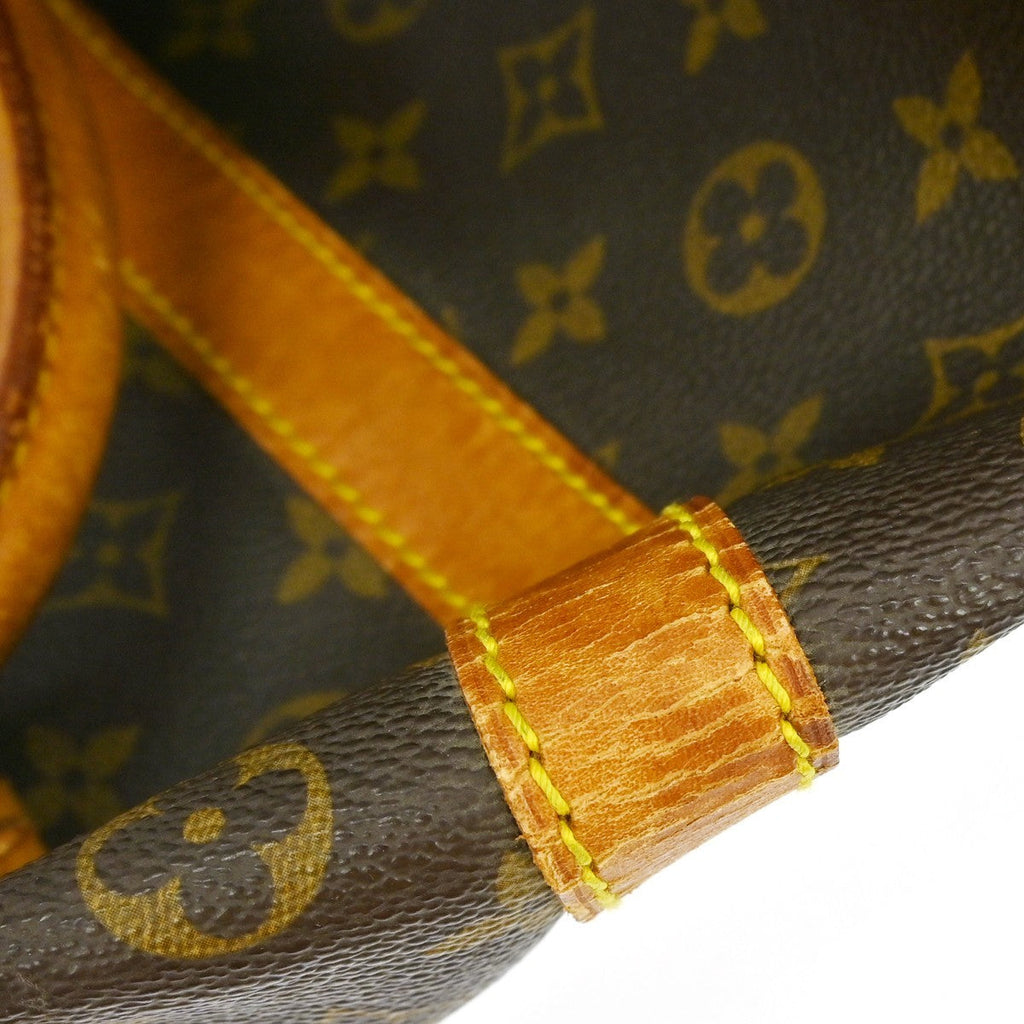 Louis Vuitton Keepall Bag Monogram Canvas Brown Canvas Travel Bag