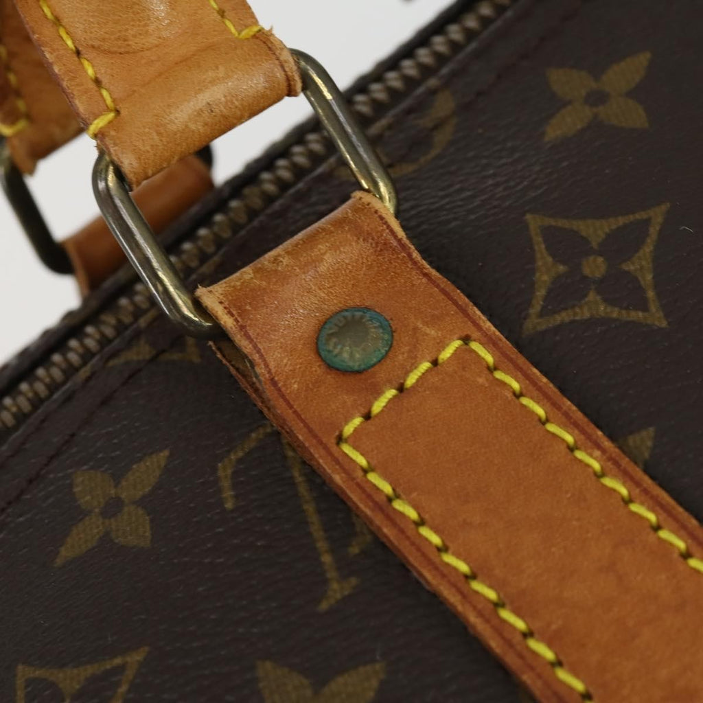Louis Vuitton Keepall Bag Monogram Canvas Brown Canvas Travel Bag