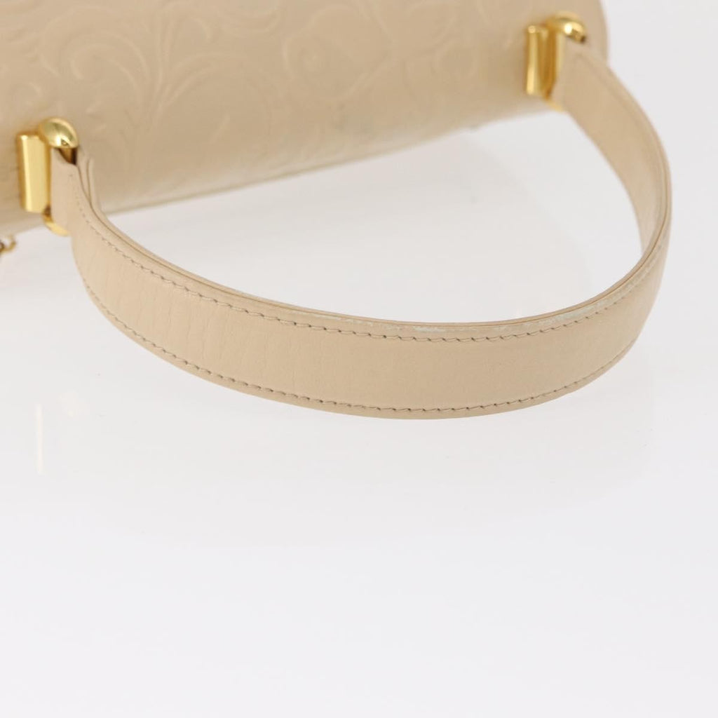 Balenciaga Vintage Handbag Leather Beige Leather Hand