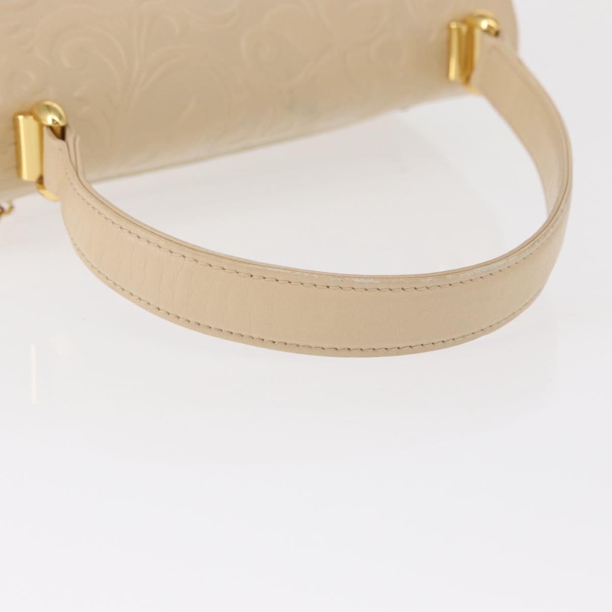 Balenciaga Vintage Handbag Leather Beige Leather Hand