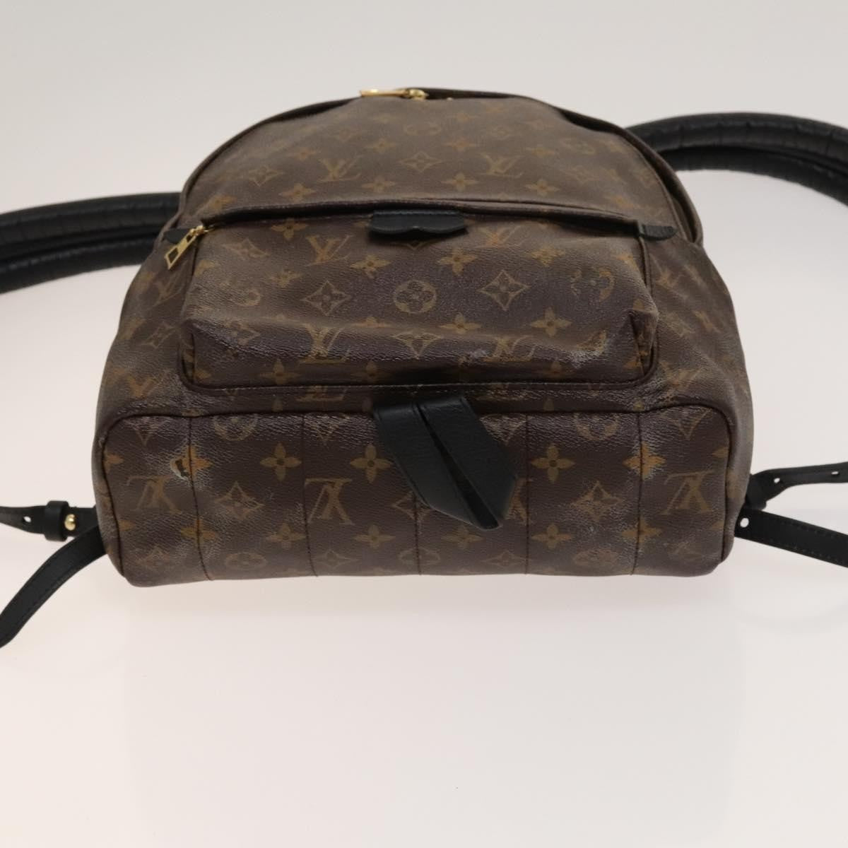 Louis Vuitton Palm Springs Backpack Monogram Canvas Brown Canvas Backpack Bag