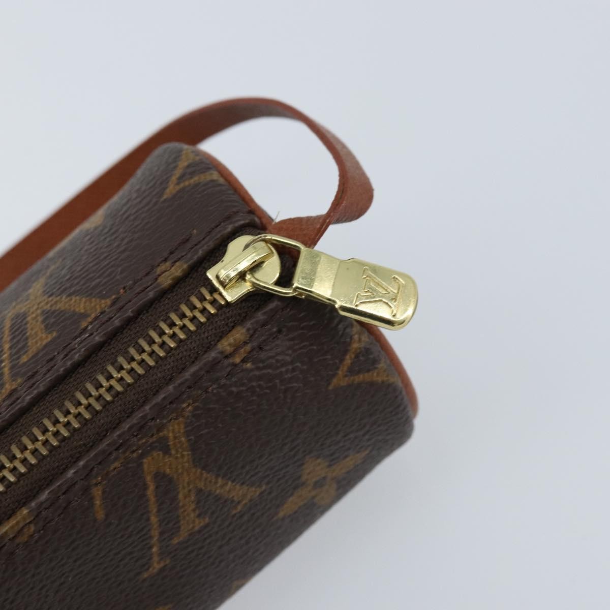 Louis Vuitton Papillon Pochette Monogram Canvas Brown Canvas Clutche & Pouche Bag