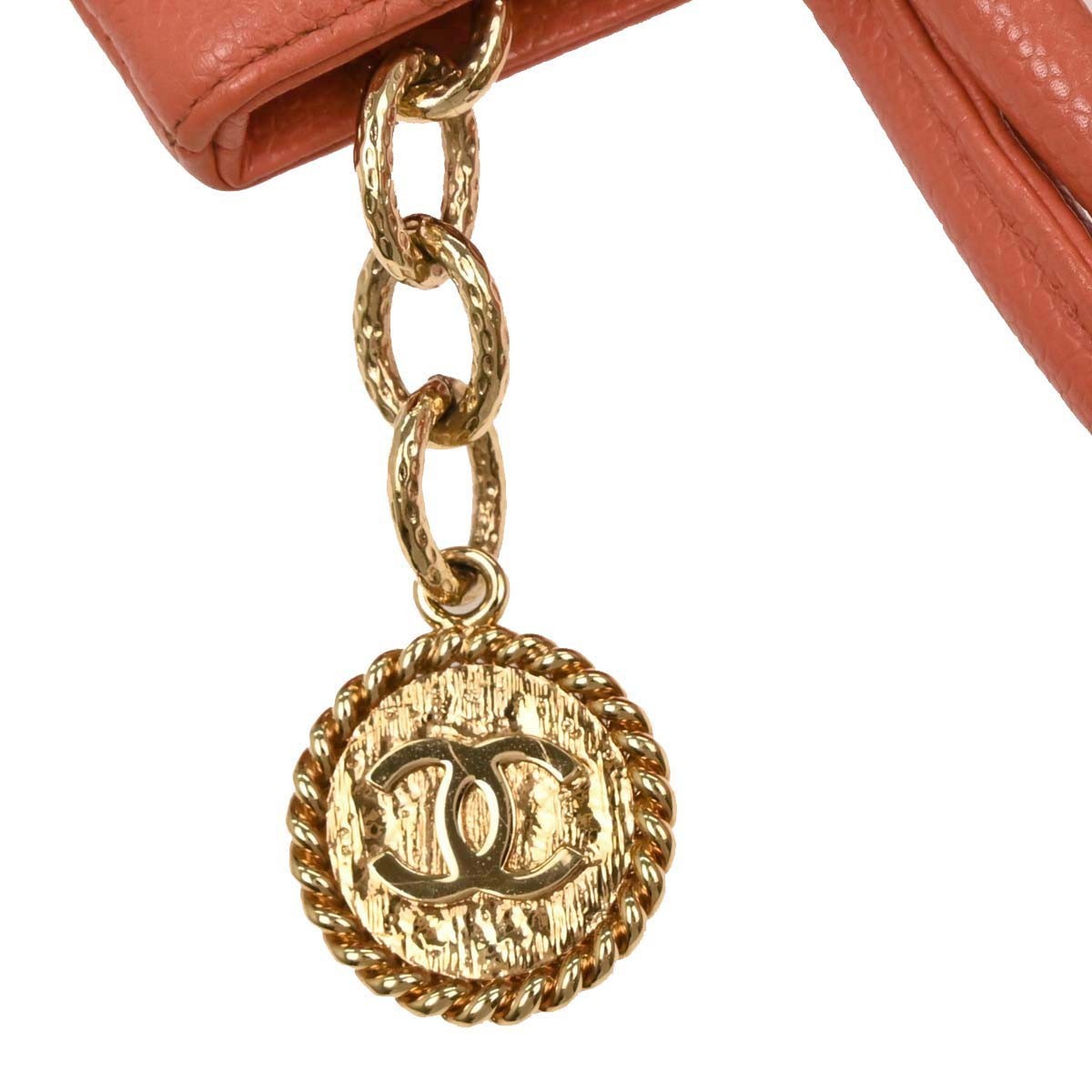 Chanel Medallion Tote Quilted Caviar Pink Leather Tote Bag Bag