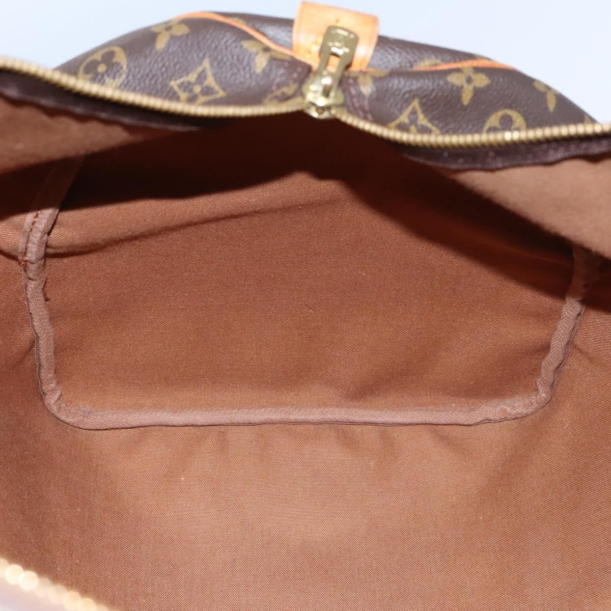 Louis Vuitton Keepall Bag Monogram Canvas Brown Canvas Travel Bag