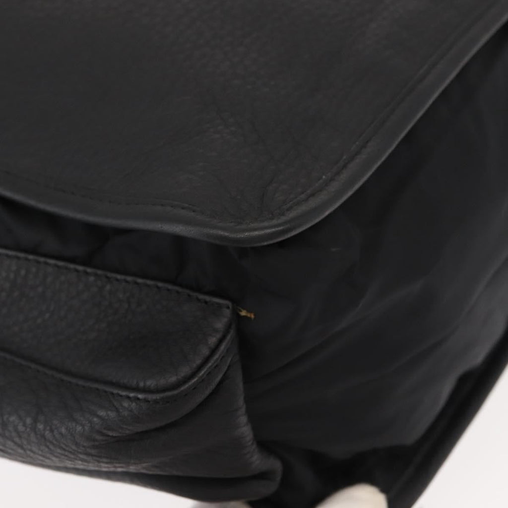 Prada Sport Briefcase Nylon And Leather Black Nylon Briefcase Bag