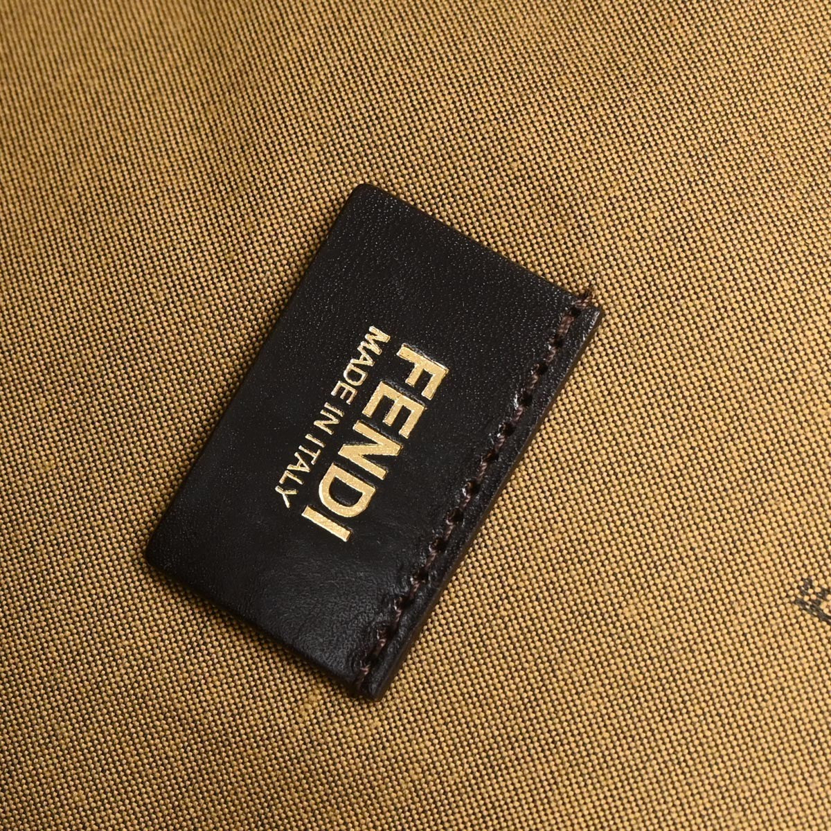 Fendi Special Shopping Tote Zucca Canvas Brown Canvas Tote Bag Bag