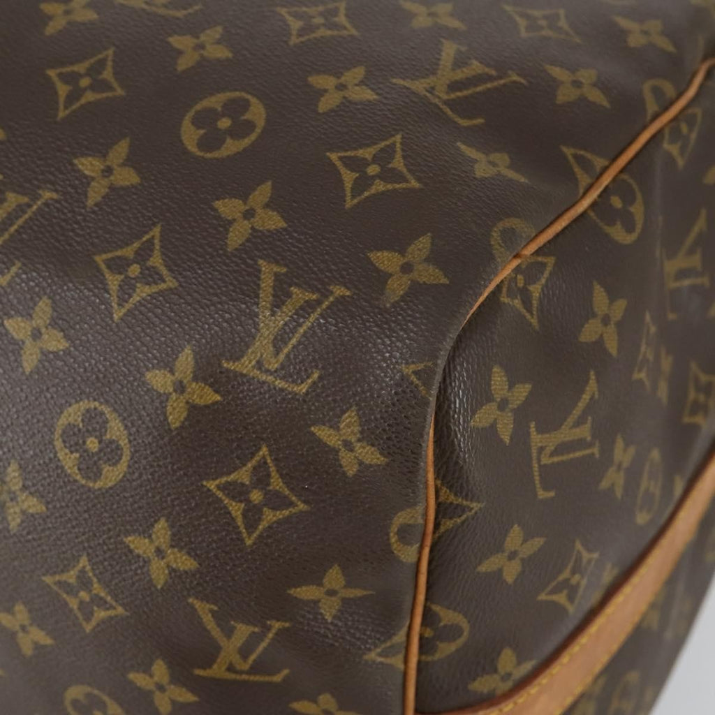 Louis Vuitton Keepall Bandouliere Bag Monogram Canvas Brown Canvas Travel Bag