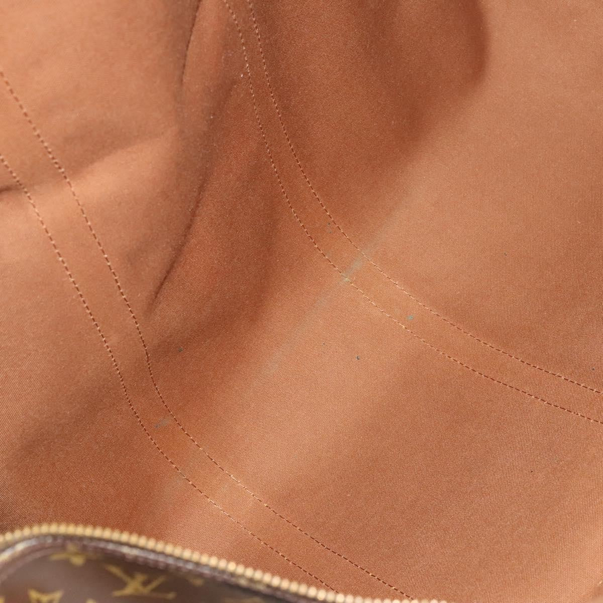 Louis Vuitton Keepall Bag Monogram Canvas Brown Canvas Travel Bag