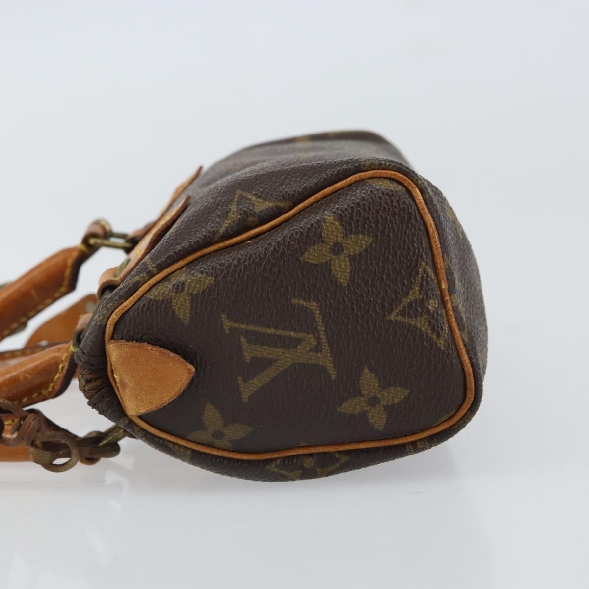 Louis Vuitton Speedy Mini Hl Handbag Monogram Canvas Brown Canvas Handbag