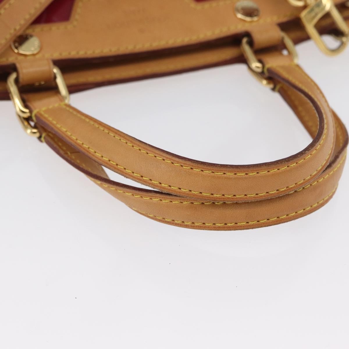 Louis Vuitton Blair Monogram Vernis Pink Patent_Leather Handbag