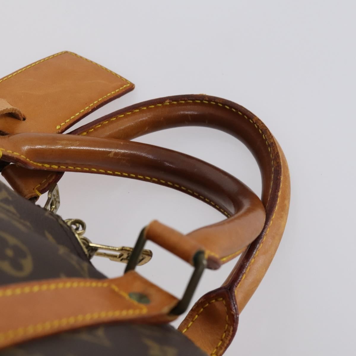Louis Vuitton Keepall Bag Monogram Canvas Brown Canvas Travel Bag