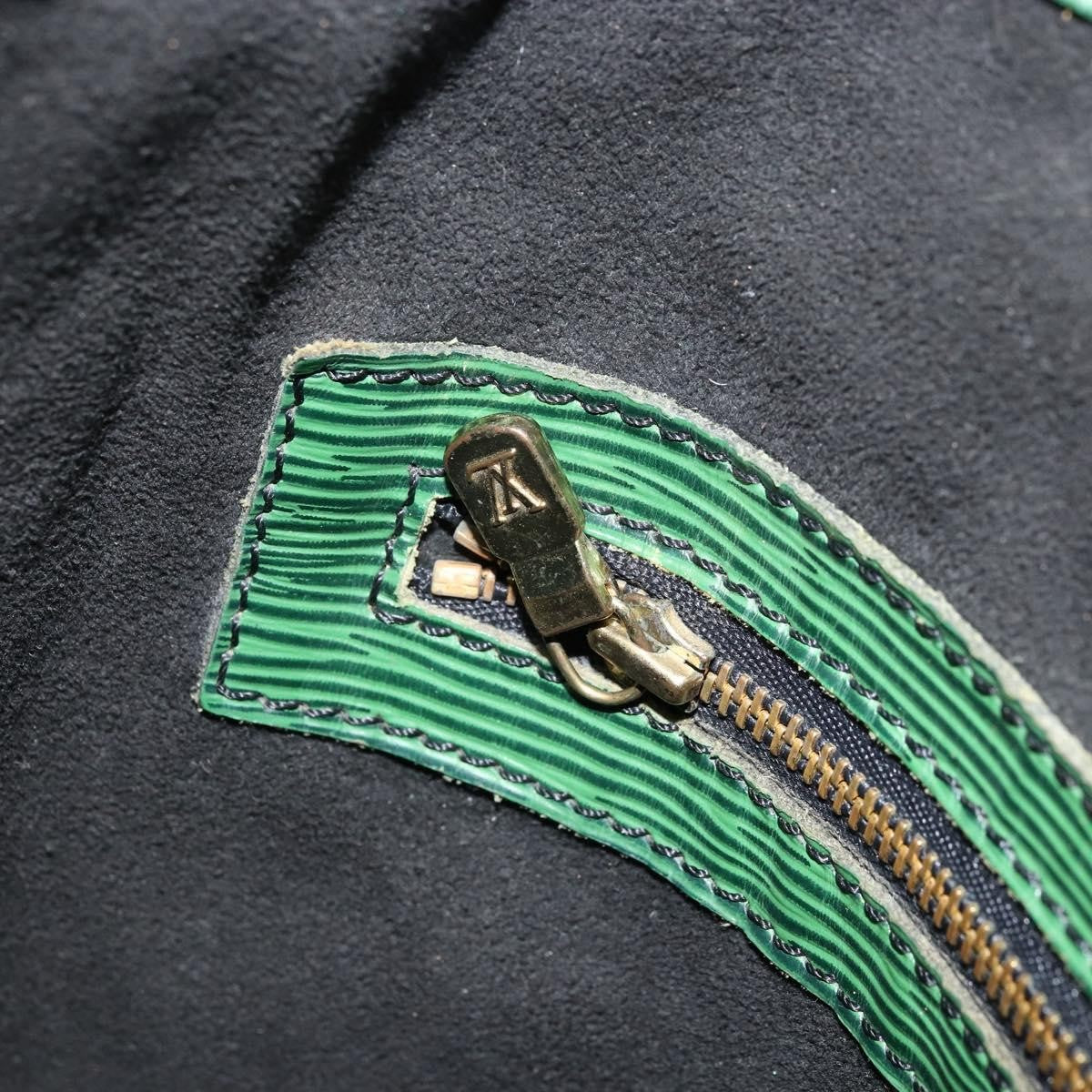 Louis Vuitton Noe Shoulder Bag Leather Green Leather Shoulder Bag