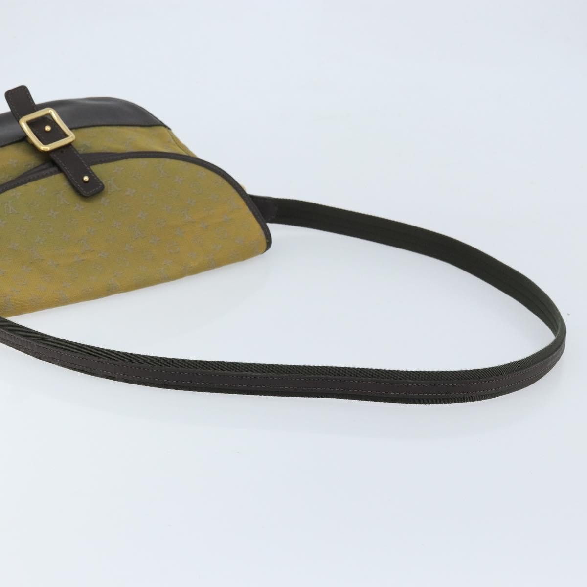 Louis Vuitton Marjorie Handbag Mini Lin Khaki Canvas Shoulder Bag