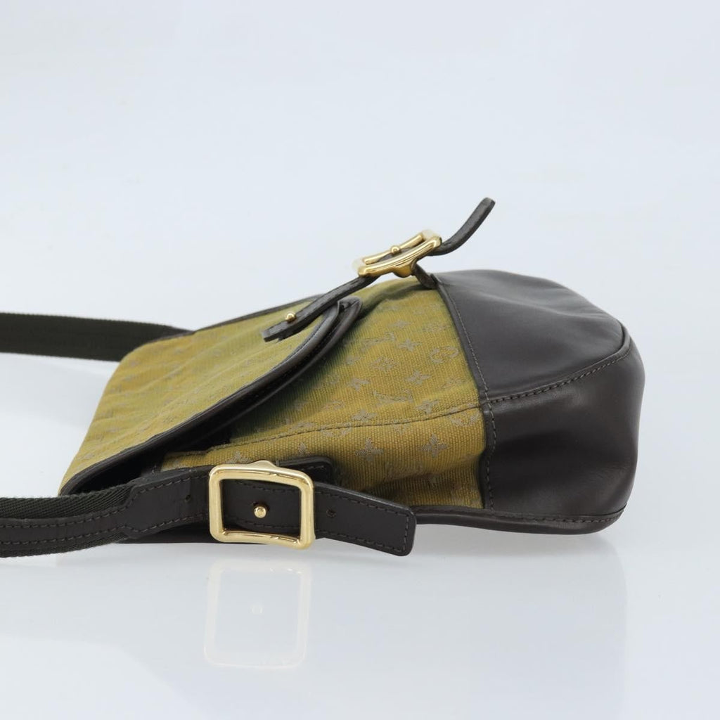 Louis Vuitton Marjorie Handbag Mini Lin Khaki Canvas Shoulder Bag