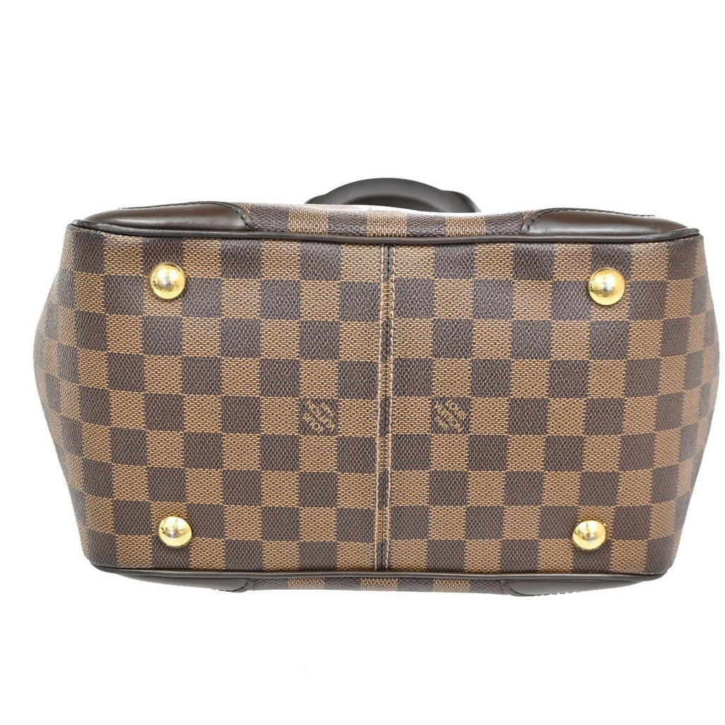 Louis Vuitton Verona Handbag Damier Brown Canvas Shoulder Bag