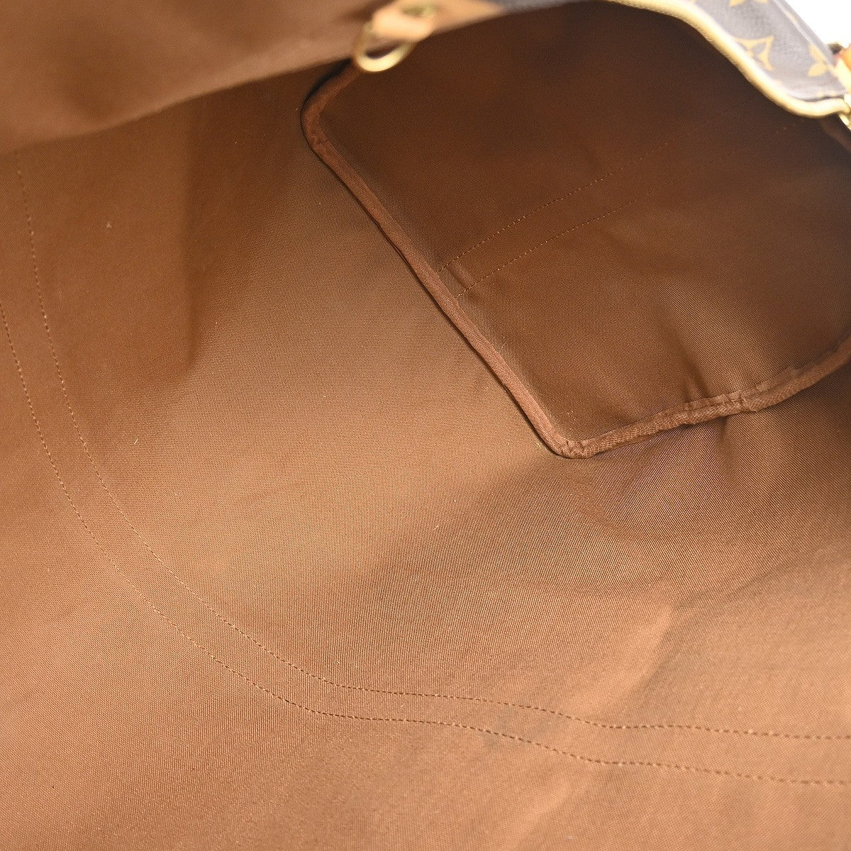 Louis Vuitton Keepall Bag Monogram Canvas Brown Canvas Travel Bag