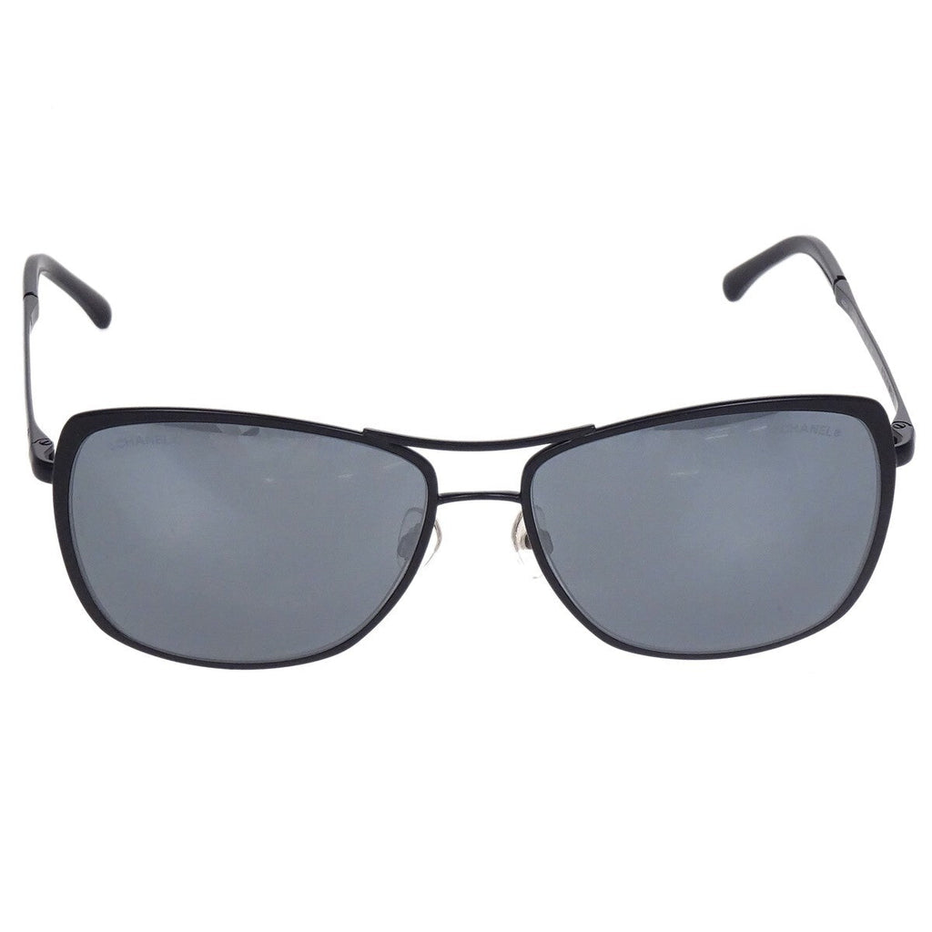 Chanel Logo Cc Sunglasses Plastic Black Plastic Sunglasse Accessory