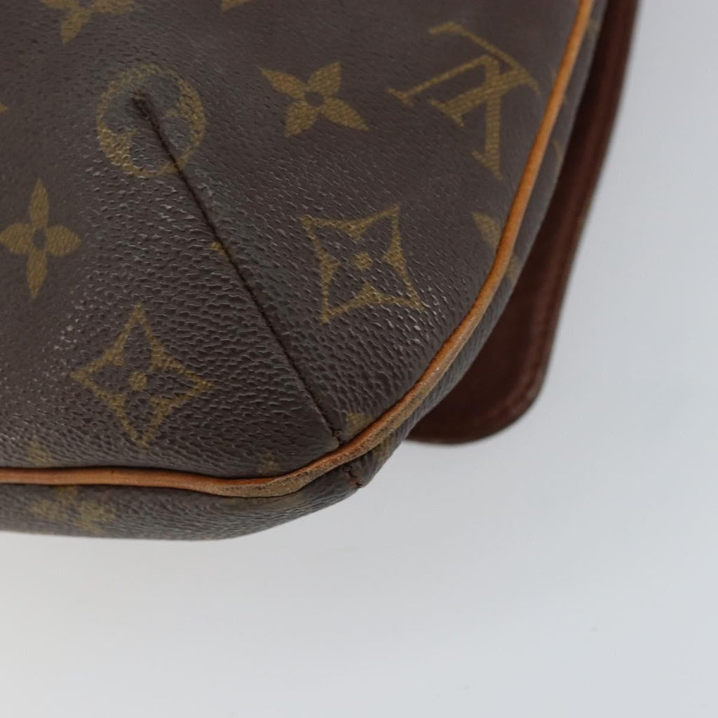 Louis Vuitton Musette Salsa Handbag Monogram Canvas Brown Canvas Shoulder Bag