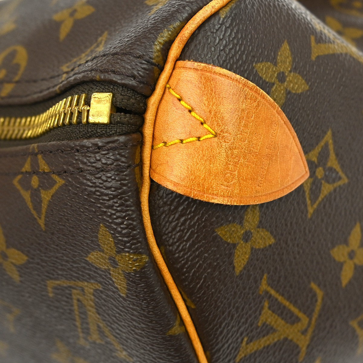 Louis Vuitton Keepall Bag Monogram Canvas Brown Canvas Travel Bag