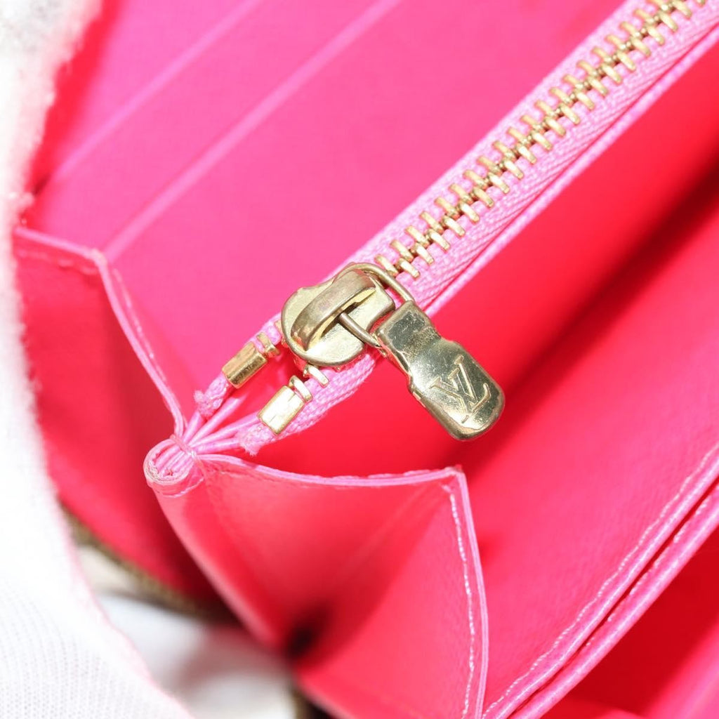 Louis Vuitton Zippy Wallet Canvas Pink Canvas Wallets Accessory
