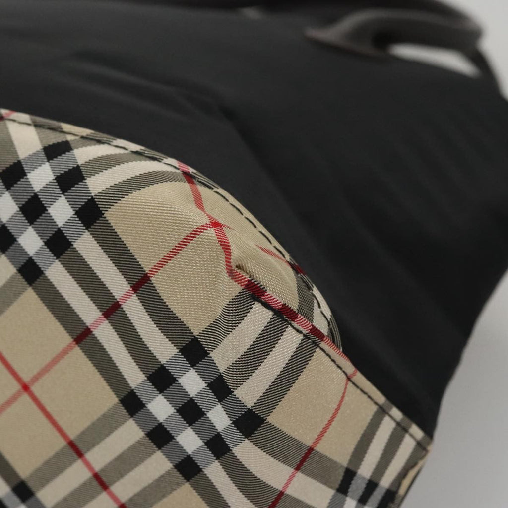 Burberry Blue Label Tote Bag Nylon Black Nylon Tote Bag