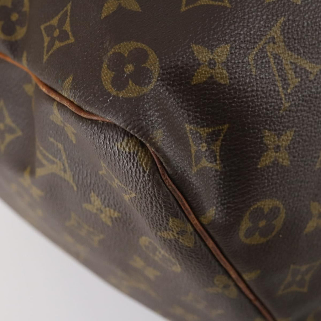 Louis Vuitton Keepall Bag Monogram Canvas Brown Canvas Travel Bag