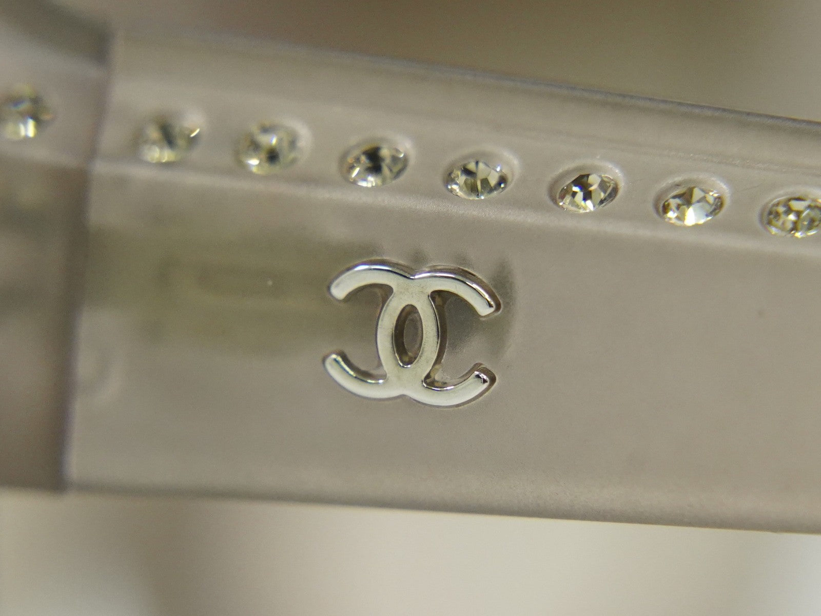 Chanel Logo Cc Sunglasses Plastic Gray Plastic Sunglasse Accessory