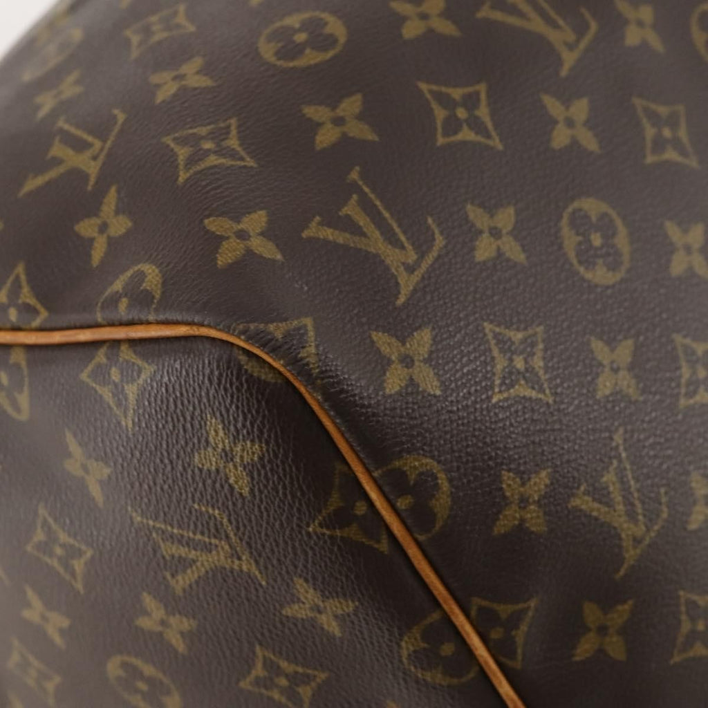 Louis Vuitton Keepall Bag Monogram Canvas Brown Canvas Travel Bag