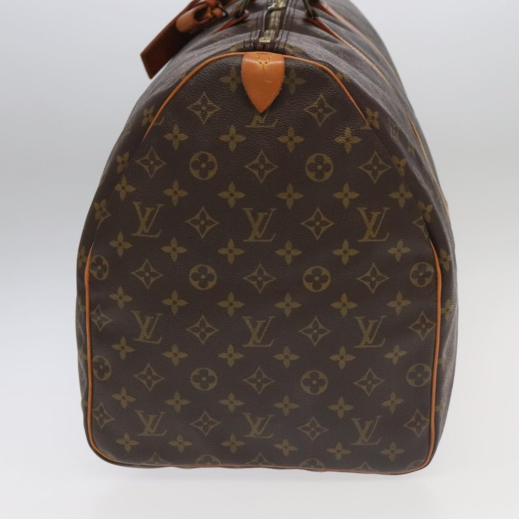 Louis Vuitton Keepall Bag Monogram Canvas Brown Canvas Travel Bag
