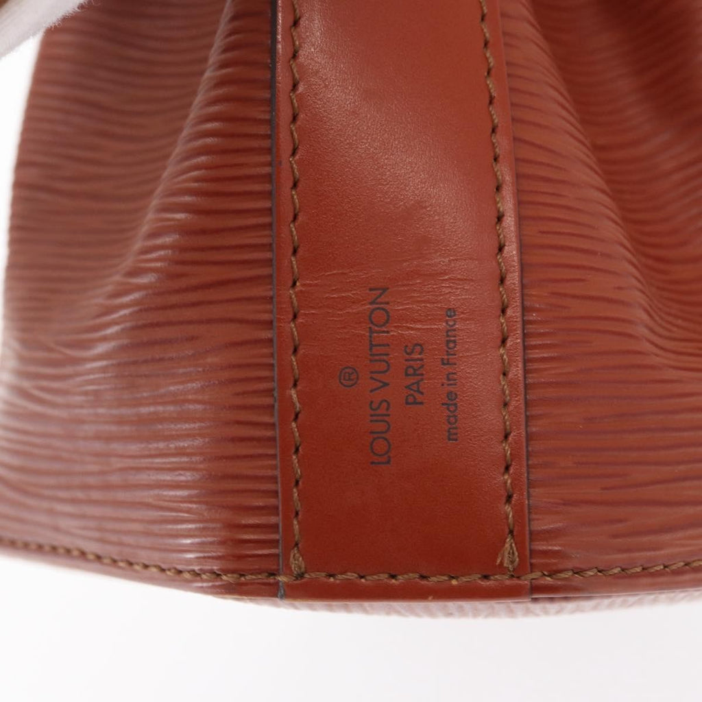 Louis Vuitton Vintage Sac D'epaule Handbag Epi Leather Brown Leather Shoulder Bag