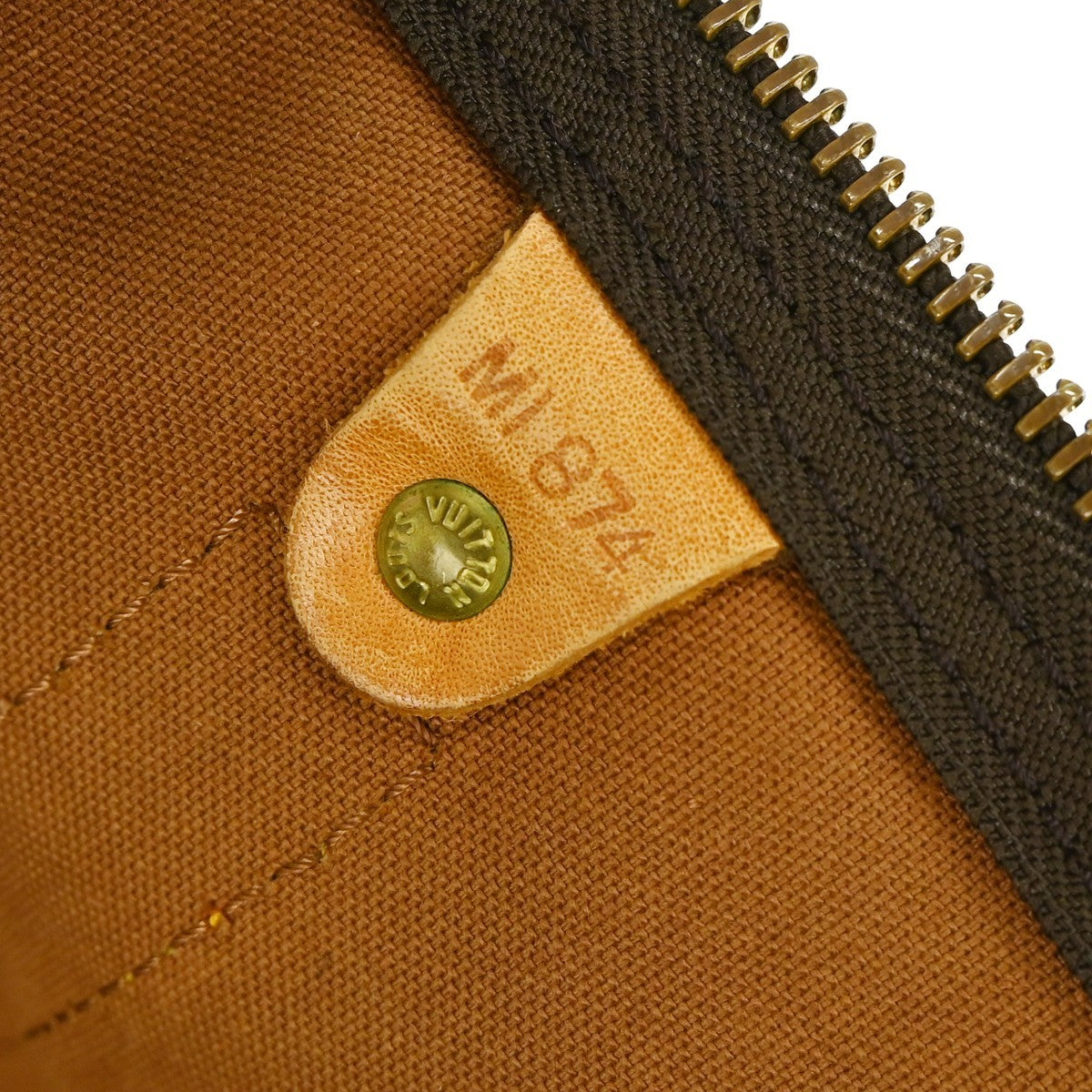 Louis Vuitton Keepall Bag Monogram Canvas Brown Canvas Travel Bag