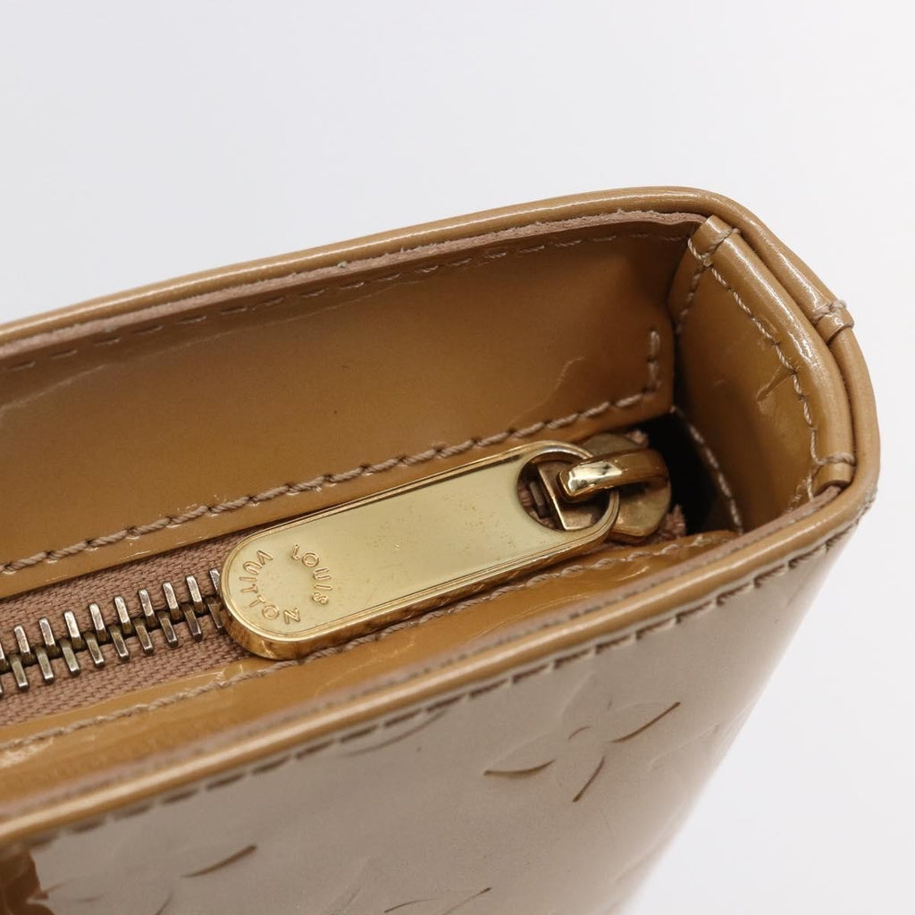 Louis Vuitton Brentwood Handbag Monogram Vernis Brown Patent_Leather Bag