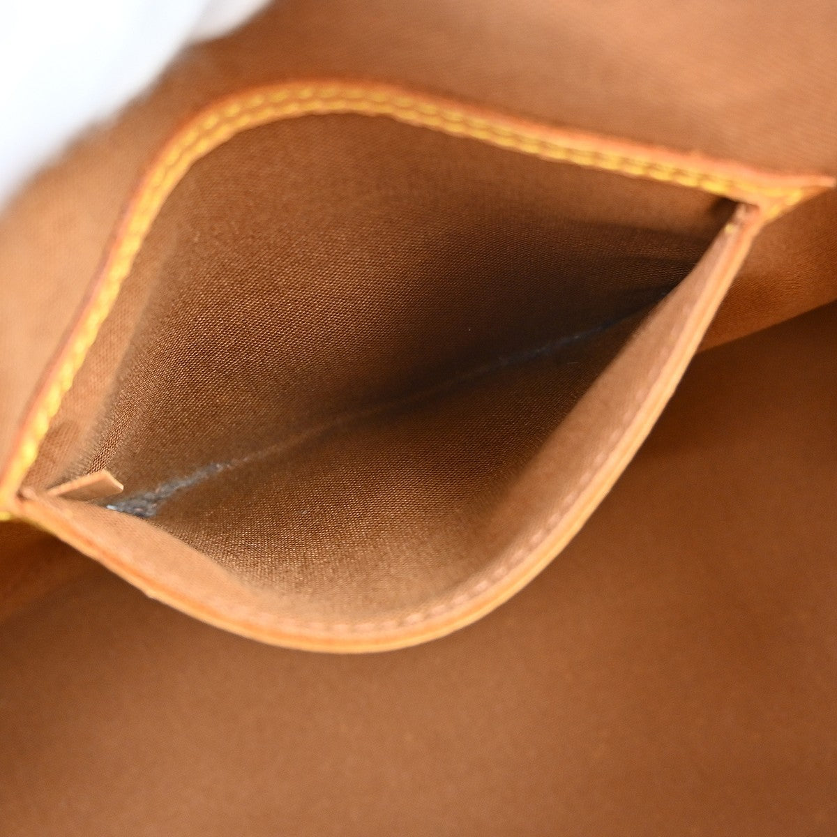 Louis Vuitton Alma Handbag Monogram Canvas Brown Canvas Handbag
