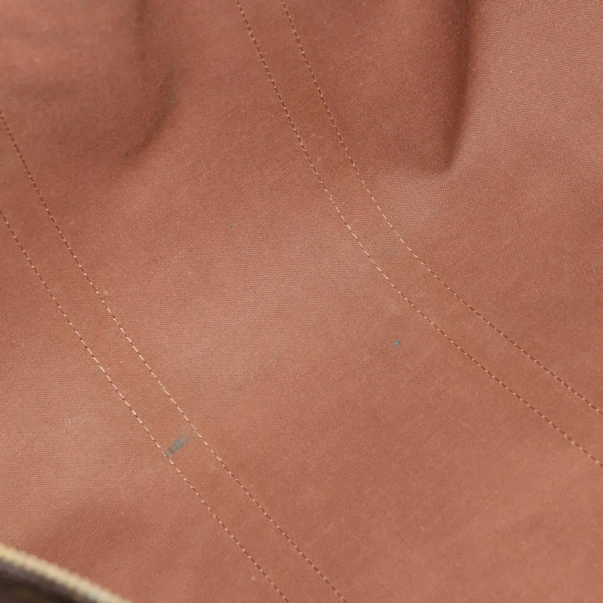 Louis Vuitton Keepall Bag Monogram Canvas Brown Canvas Travel Bag