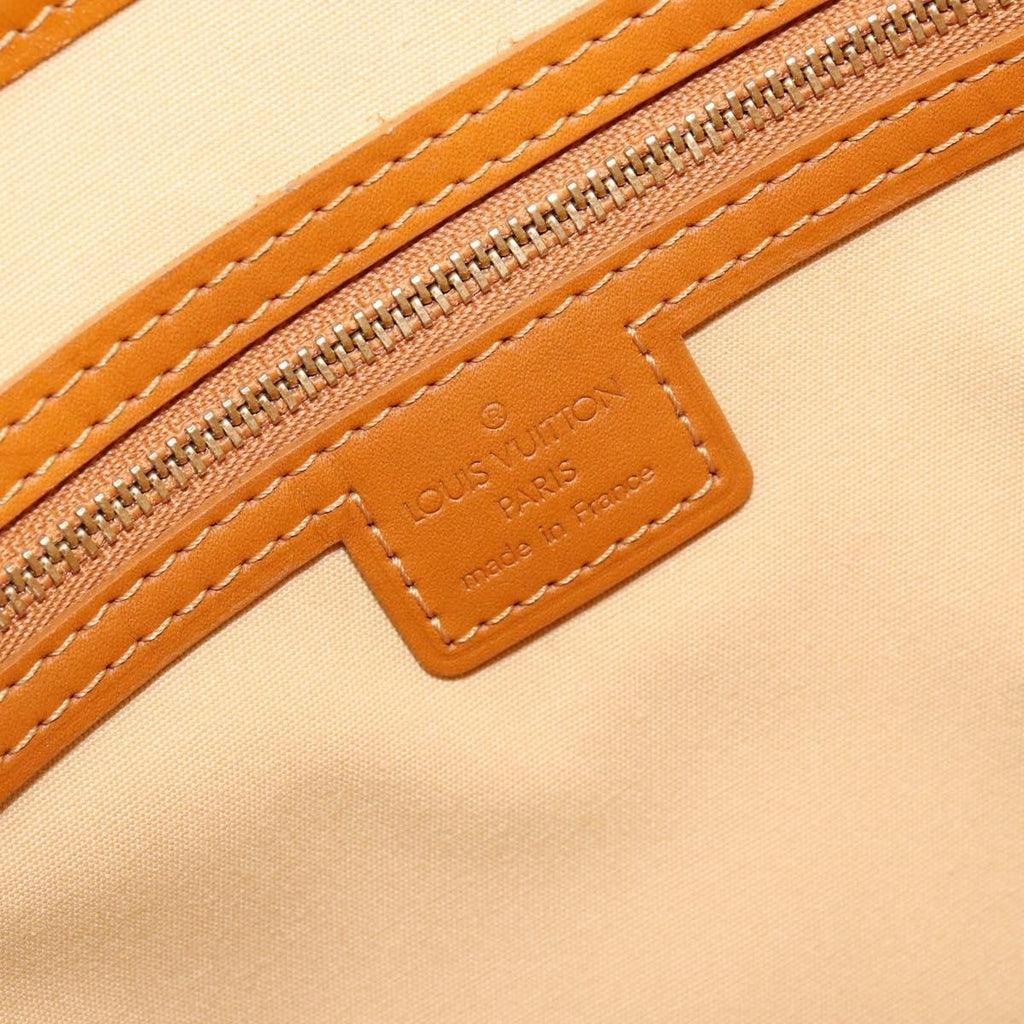 Louis Vuitton Lucille Handbag Mini Lin Beige Canvas Tote Bag