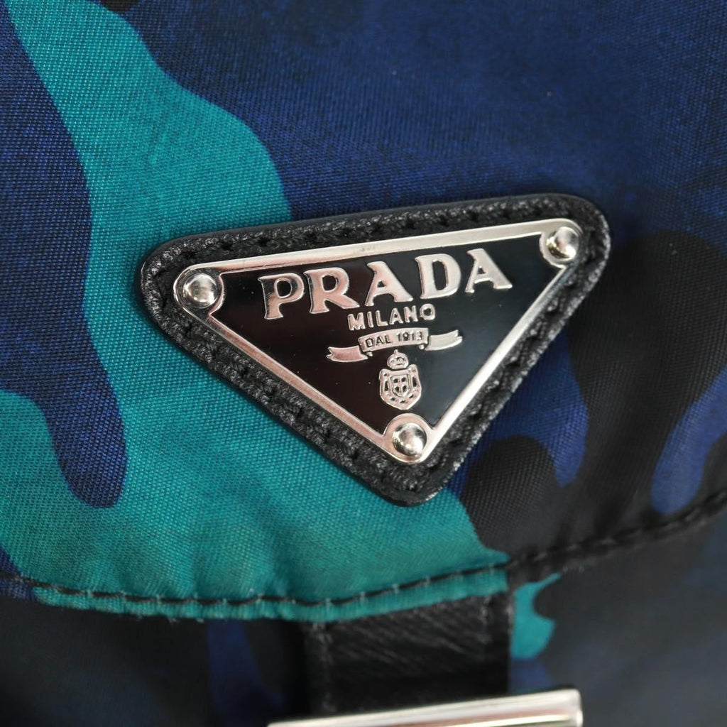 Prada Camouflage Backpack Tessuto Multicolour Nylon Backpack Bag
